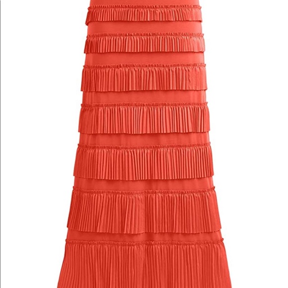 Pleated Ruffle Skirt - Picture 1 of 7